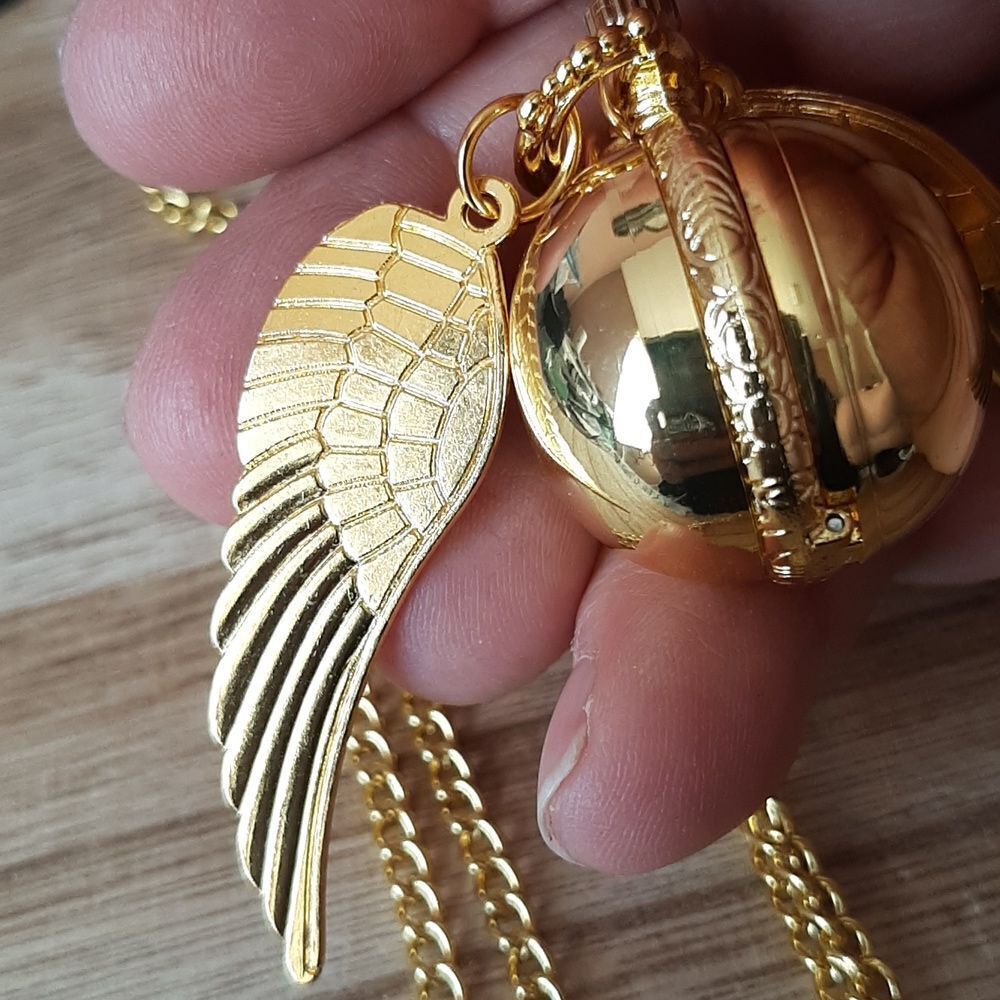 Golden Snitch Pendant Necklace - Picture 5 of 6